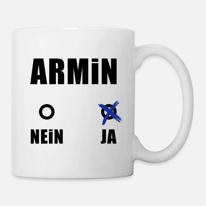 ArminJA - Tasse - Weiß