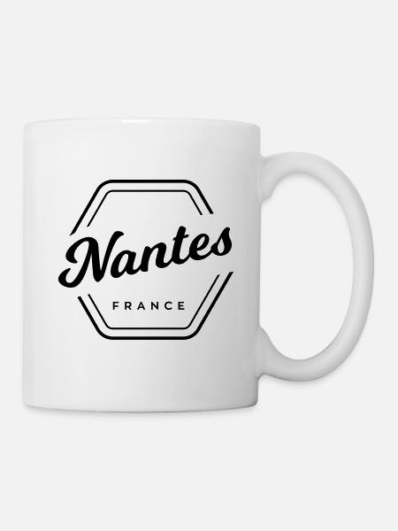 Nantes - France - Mug blanc - blanc