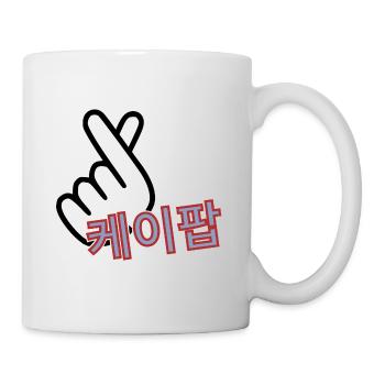 KPOP logo korean - Mug - white - Right