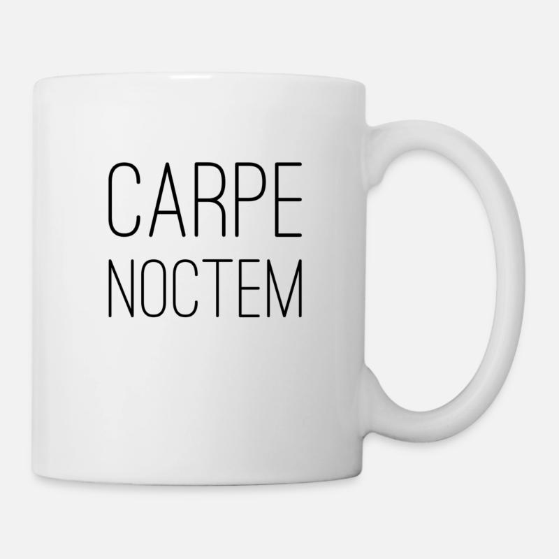 Carpe Noctem - Mug blanc - blanc