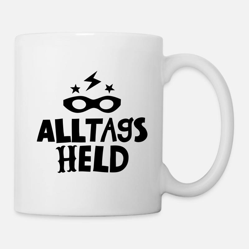 Héros de la vie quotidienne - Mug blanc - blanc