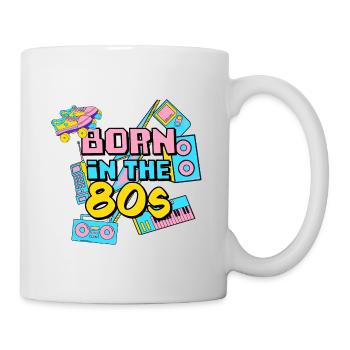 Born in the 80's - Mug - white - Right