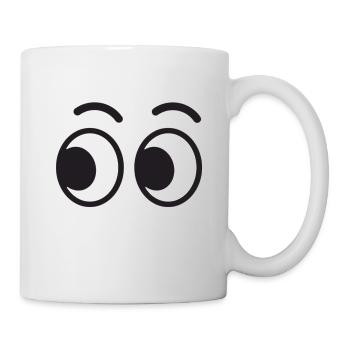 Eyes Funny Funny Gift Idea - Mug - white - Right