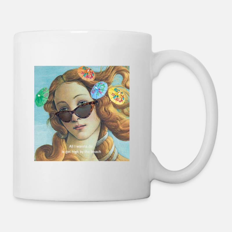 Vénus avec milo da vinci moderne - Mug blanc - blanc