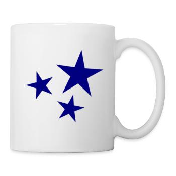STAR. STAR. STARS. FEAST. ANNIVERSARY. CHRISTMAS - Mug - white - Right