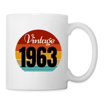millésime 1963 - Mug blanc - blanc - Droite