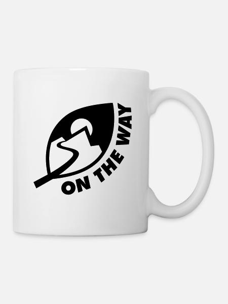 ON THE WAY - Mug blanc - blanc