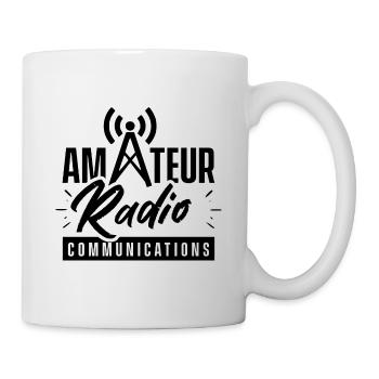 Amateur Radio Communication Amateur Radio operator - Mug - white - Right