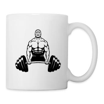 Gym Sport Kraftsport - Tasse - Weiß - Rechts