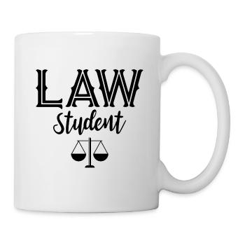 Law student law lawyer lawyer lawyer - Mug - white - Right
