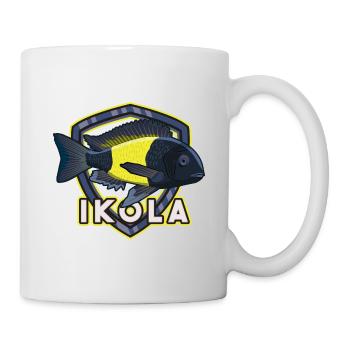 Tropheus Buntbarsch Tanganyikasee Cichlide Ikola - Tasse - Weiß - Rechts