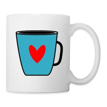 COFFEE. Cafe. humor. cup. Tea. THE - Mug - white - Right