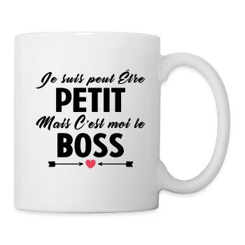 C'est Moi Le Boss Cadeau Bébé Garçon Humour - Mug blanc - blanc - Droite