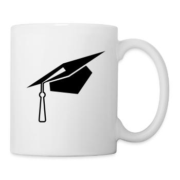 Student symbol - Tasse - Weiß - Rechts