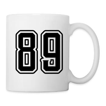 89 Number Symbol - Mug - white - Right