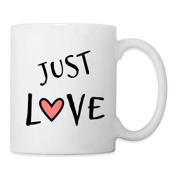 EINFACH LIEBEN. GERADE VERHEIRATET. ES LEBE DIE MARYS. JUNGGESELLINNENABSCHIED - Tasse - Weiß - Rechts