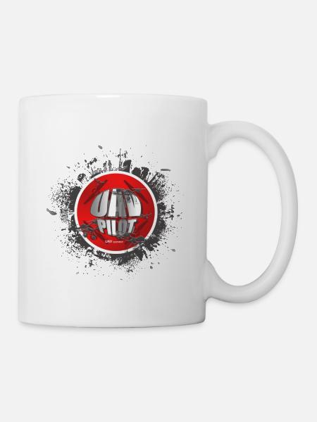 Drohnen-Pilot - Tasse - Weiß