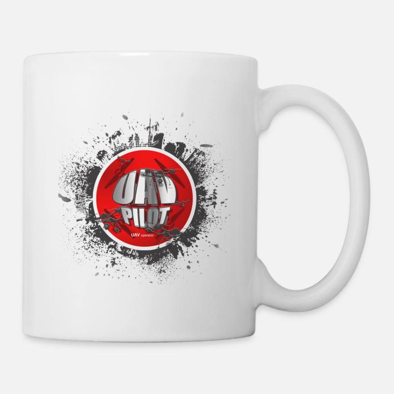Drohnen-Pilot - Tasse - Weiß