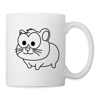 Hamster Comic Animal - Mug - white - Right