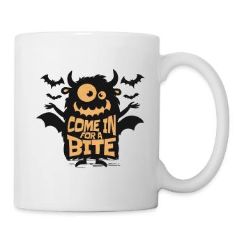 Come for a Vampire Bite Halloween Humor - Mug - white - Right