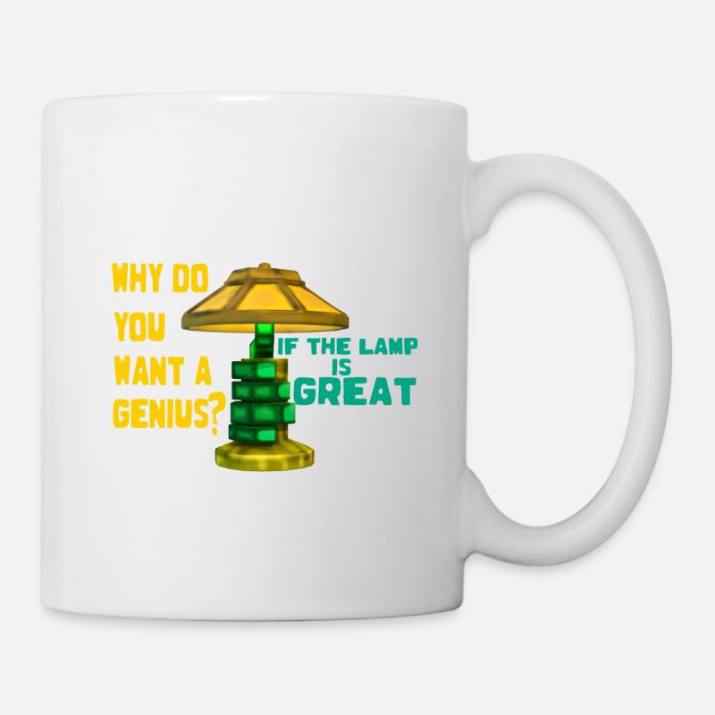 DIE LAMPE - Tasse - Weiß