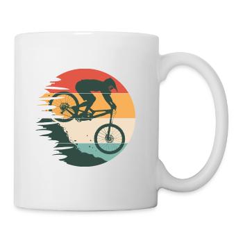 bike bikes BMX mountain bike montain bike - Mug - white - Right