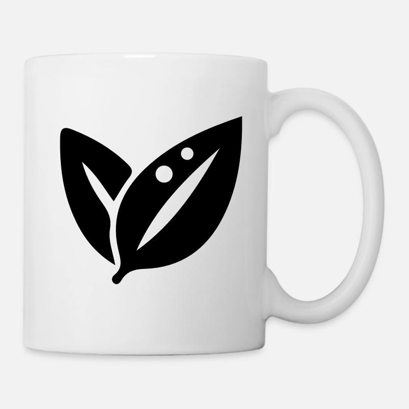Écologie de la feuille - Mug blanc - blanc