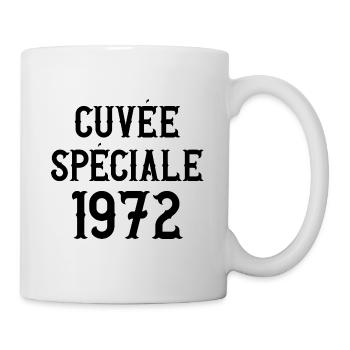 Cuvée spéciale 1972 - Mug blanc - blanc - Droite