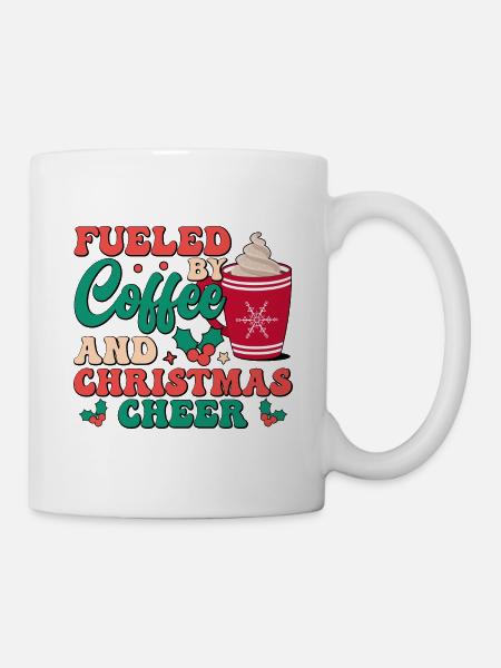 Café de Noël - Café de Noël, noël moche - Mug blanc - blanc