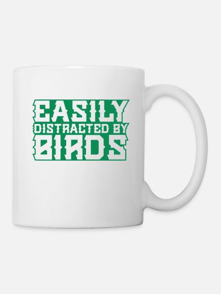 Bird Falcon Falconry - Mug - white