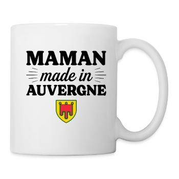 Maman Made In Auvergne - Femme Maman Auvergnate - Mug blanc - blanc - Droite