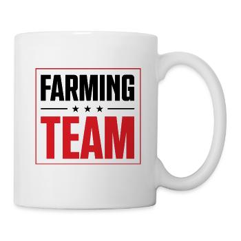 Farming Team - Tasse - Weiß - Rechts