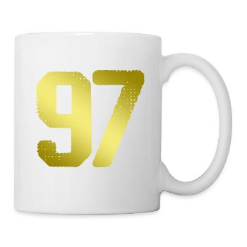 97 number jersey - Mug - white - Right