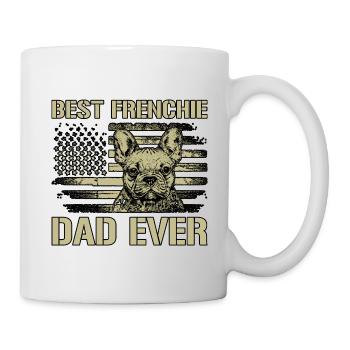 Best Frenchie Dad Ever - Mug - white - Right