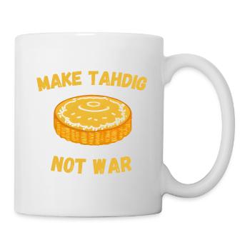 Tahdig Persian rice dish funny saying - Mug - white - Right