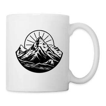 Berge Symbol Mountains - Mug - white - Right