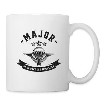 Major de la race des seigneurs - Mug blanc - blanc - Droite
