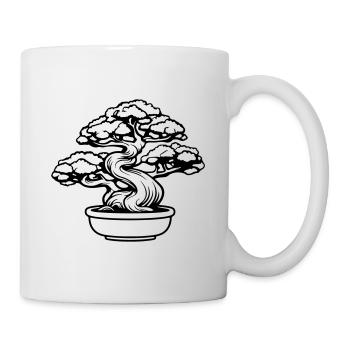 Bonsai Tree Symbol - Mug - white - Right