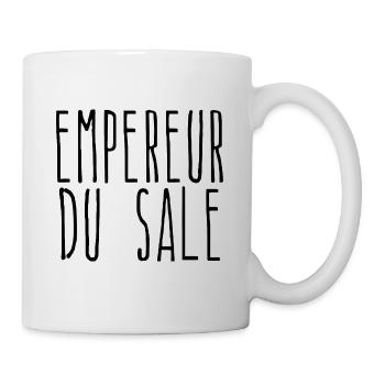 Empereur du Sale Drole Humour - Mug blanc - blanc - Droite