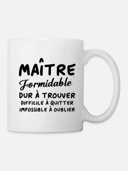 Maître formidable - Mug blanc - blanc