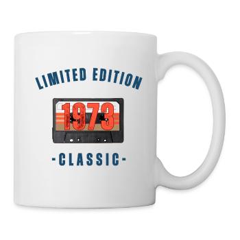 Édition limitée 1973 anniversaire rétro - Mug blanc - blanc - Droite