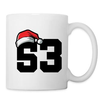 53 Numéro Noël - Mug blanc - blanc - Droite