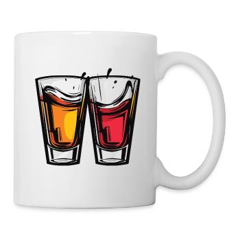 Tequila Glass Cheers Party - Mug blanc - blanc - Droite