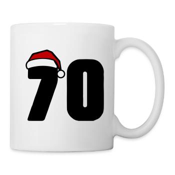 70 Number Christmas - Mug - white - Right
