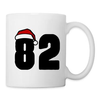 82 Number Christmas - Mug - white - Right