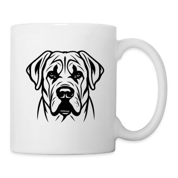 Kangal Hund Kopf - Tasse - Weiß - Rechts
