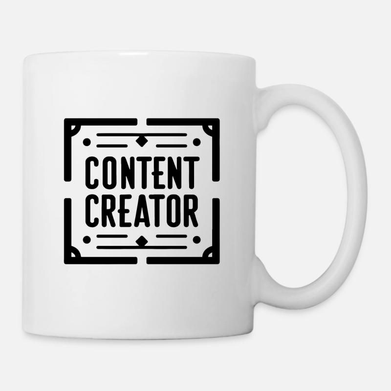 I am a Content Creator - Tasse - Weiß