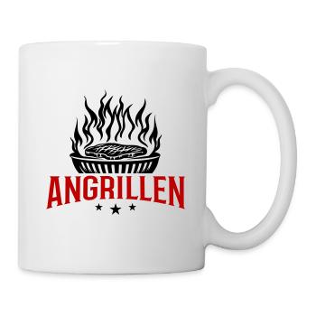 Barbecue Grill Grill - Mug blanc - blanc - Droite