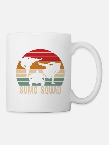 Sumo Squad - Mug - white