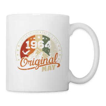 May 1964 Vintage Born In May 1964 Birthday - Mug - white - Right
